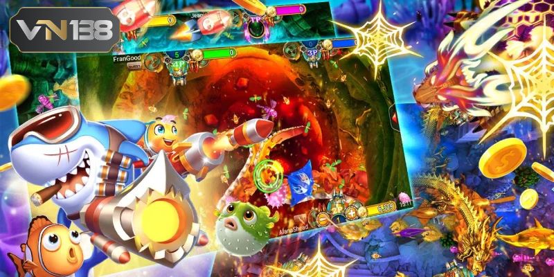 Ưu điểm nổi bật của game bắn cá long vương tại VN138