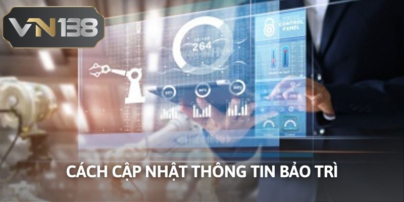 Cách cập nhật thông tin bảo trì
